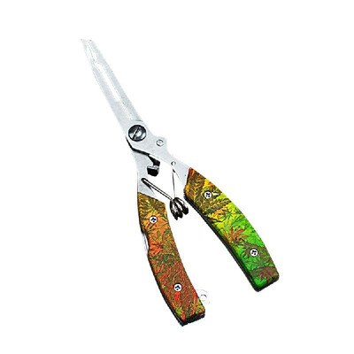 Multi-purpose Stainless Steel Pliers Scissors Line Cutter Camouflage Fishing Pliers Lure Hook Remover Tackle Tool Fishing Accessor
Multi-purpose Stainless Steel Pliers Scissors Line Cutter Camouflage Fishing Pliers Lure Hook Remover Tackle Tool Fishing Accessor