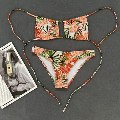Roseonmyhand Floral Printing Sexy Bikinis Set Women Tankini Set Brazilian Swimwear Two-piece
Roseonmyhand Floral Printing Sexy Bikinis Set Women Tankini Set Brazilian Swimwear Two-piece
