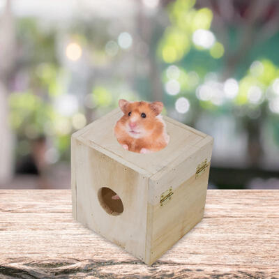 Greensen Wooden Pet House DIY Small Animal Hamster Chinchilla Clamshell Shelter Home
Greensen Wooden Pet House DIY Small Animal Hamster Chinchilla Clamshell Shelter Home