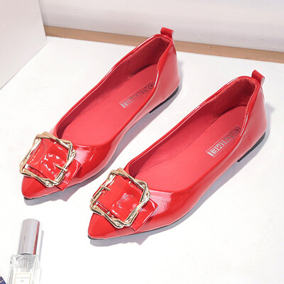 Pointed Lefu Shoes Womens Spring&Summer Flat Bottom&Shallow Casual Single Shoes Korean Version
Pointed Lefu Shoes Womens Spring&Summer Flat Bottom&Shallow Casual Single Shoes Korean Version
