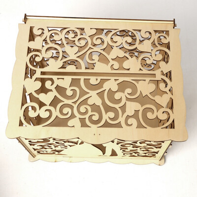 New Hot Hollow Design DIY Wedding Card Box With Lock And Card Sign Gift Card Diy Rustic Hollow Wedding Money Box Unique Foldable
New Hot Hollow Design DIY Wedding Card Box With Lock And Card Sign Gift Card Diy Rustic Hollow Wedding Money Box Unique Foldable