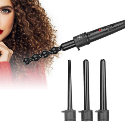 Greensen 4 in 1 Interchangeable Hair Curling Iron Ceramic Hair Curler Styling Tool EU
Greensen 4 in 1 Interchangeable Hair Curling Iron Ceramic Hair Curler Styling Tool EU