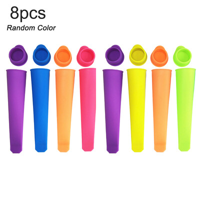 8PCS Safe Food Grade Silicone Ice Mould Cream Block Molds Icy Pole Jelly Pop Popsicle Maker Set
8PCS Safe Food Grade Silicone Ice Mould Cream Block Molds Icy Pole Jelly Pop Popsicle Maker Set