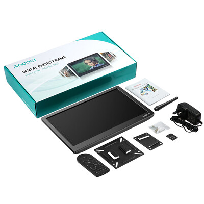 Andoer 173 Inch Digital Photo Picture Frame FHD 19201080 IPS Screen Support CalendarClockMP3Photos1080P Video Player with 75
Andoer 173 Inch Digital Photo Picture Frame FHD 19201080 IPS Screen Support CalendarClockMP3Photos1080P Video Player with 75