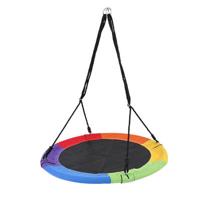 Greensen Round Web Tree Swing Playground Tree Outdoor Hanging Play Slide Seat Net Rope
Greensen Round Web Tree Swing Playground Tree Outdoor Hanging Play Slide Seat Net Rope
