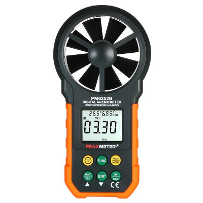 PEAKMETER Multifunction Digital Anemometer Professional Wind Speed Meter LCD Digital Anemometer Air VolumeTemperatureHumidity fo
PEAKMETER Multifunction Digital Anemometer Professional Wind Speed Meter LCD Digital Anemometer Air VolumeTemperatureHumidity fo