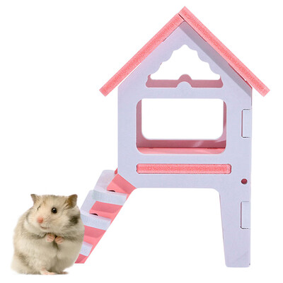Gobestart Small Pet Mouse Toy Entertainment House Color Hamster Wooden Toy Sport Ladder
Gobestart Small Pet Mouse Toy Entertainment House Color Hamster Wooden Toy Sport Ladder