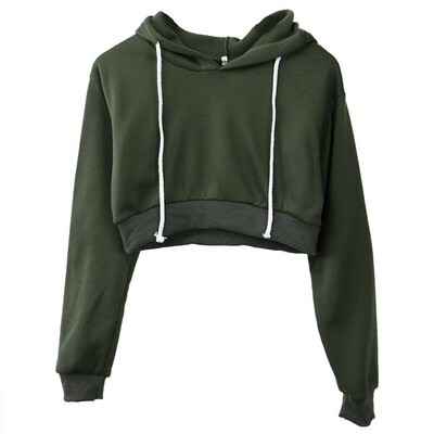 Fashion Women Sweatshirt Hot Sale Hoodies Solid Crop Hoodie Long Sleeve Jumper Hooded Pullover Coat Casual Sweatshirt Top
Fashion Women Sweatshirt Hot Sale Hoodies Solid Crop Hoodie Long Sleeve Jumper Hooded Pullover Coat Casual Sweatshirt Top