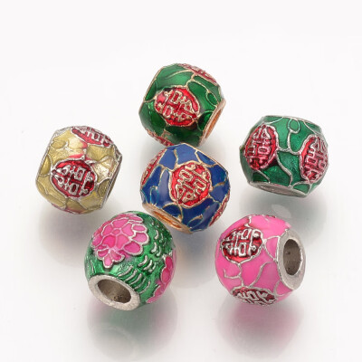 Alloy Enamel European Beads Large Hole Beads Rondelle Mixed Color 14x11513mm Hole 5mm
Alloy Enamel European Beads Large Hole Beads Rondelle Mixed Color 14x11513mm Hole 5mm