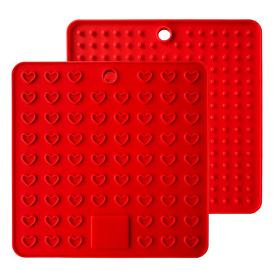 2pc Square Heat Resistant Silicone Mat Dish Drying Mat Drink Cup Coasters Non-slip Pot Holder Table Placemat Kitchen Accessories
2pc Square Heat Resistant Silicone Mat Dish Drying Mat Drink Cup Coasters Non-slip Pot Holder Table Placemat Kitchen Accessories