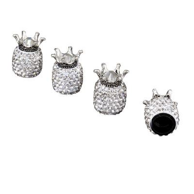 Car Tire Valve Caps 4 Pack Crown Valve Cap Diamond Valve Stem Caps Crystal Rhinestone Valve Core Cap
Car Tire Valve Caps 4 Pack Crown Valve Cap Diamond Valve Stem Caps Crystal Rhinestone Valve Core Cap