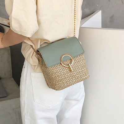 French small bag of foreign gas bucket bag high-grade straw chain bag handbags new 2019 wild Messenger bag
French small bag of foreign gas bucket bag high-grade straw chain bag handbags new 2019 wild Messenger bag