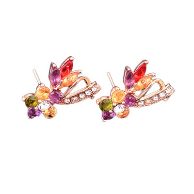 Yellow Chimes Swiss Cubic Zirconia 18K Rose Gold Plated Multi Color Stud Earrings for Women&Girls
Yellow Chimes Swiss Cubic Zirconia 18K Rose Gold Plated Multi Color Stud Earrings for Women&Girls