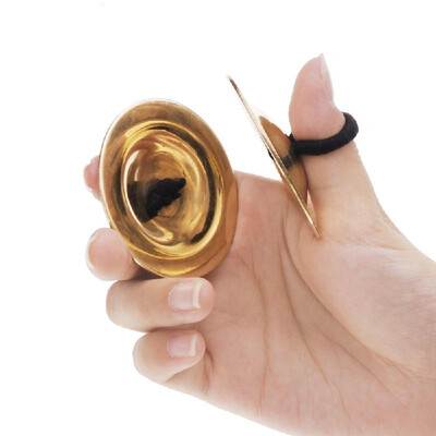 Belly Dancing Gold Finger Cymbals Musical Instrument 
Belly Dancing Gold Finger Cymbals Musical Instrument