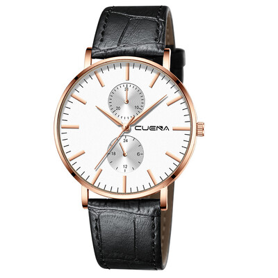 Gobestart Fashion Mens Leather Military Alloy Analog Quartz Wrist Watch Business Watches
Gobestart Fashion Mens Leather Military Alloy Analog Quartz Wrist Watch Business Watches