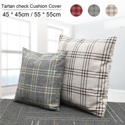 Plaid Throw Pillow Cases Sofa Cushion Cover Cotton Linen Decorative Pillow Covers Home Decor
Plaid Throw Pillow Cases Sofa Cushion Cover Cotton Linen Decorative Pillow Covers Home Decor