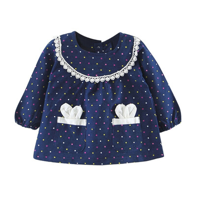 Spring Solid Color Rabbit Ears Pocket Printed Doll Dress Baby Girls Dot Long Sleeved Dress
Spring Solid Color Rabbit Ears Pocket Printed Doll Dress Baby Girls Dot Long Sleeved Dress