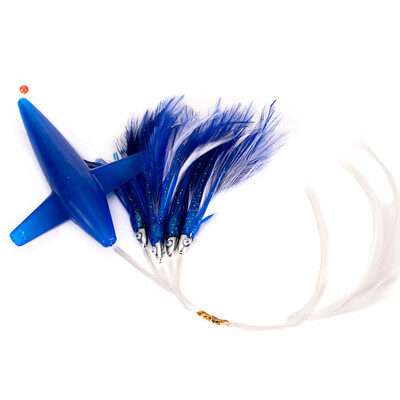 Saidsome Tuna Feather Lure Tuna Lure Tuna Feather Daisy Chain with Bird Teaser fishing bait fishing lure
Saidsome Tuna Feather Lure Tuna Lure Tuna Feather Daisy Chain with Bird Teaser fishing bait fishing lure