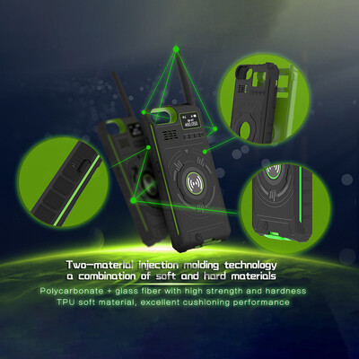 BOXCHIP IP01 S800 Outdoor Walkie Talkie 3-in-1 Multi-function Intercom Power Bank Phone Case for iPhone 678Green
BOXCHIP IP01 S800 Outdoor Walkie Talkie 3-in-1 Multi-function Intercom Power Bank Phone Case for iPhone 678Green