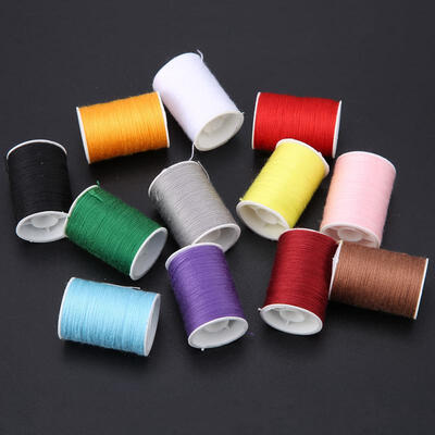 Greensen 12 Colors 20m Portable Plastic Tube Thread Sewing Lines for DIY Hand Stitching
Greensen 12 Colors 20m Portable Plastic Tube Thread Sewing Lines for DIY Hand Stitching
