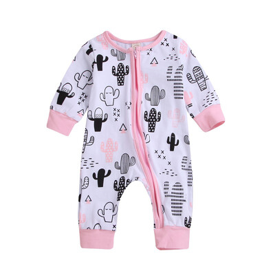 Baby Rompers Jumpsuits For Girls Clothes Spring Long Sleeve Cartoon zip Baby Girls Rompers 0-24M Newborn Baby Boy Jumpsuits
Baby Rompers Jumpsuits For Girls Clothes Spring Long Sleeve Cartoon zip Baby Girls Rompers 0-24M Newborn Baby Boy Jumpsuits