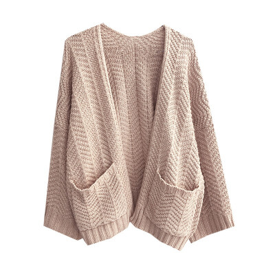 2018 Korean version autumn&winter new loose joker long-sleeve cardigan in the long sweater schoolgirl sweater jacket
2018 Korean version autumn&winter new loose joker long-sleeve cardigan in the long sweater schoolgirl sweater jacket