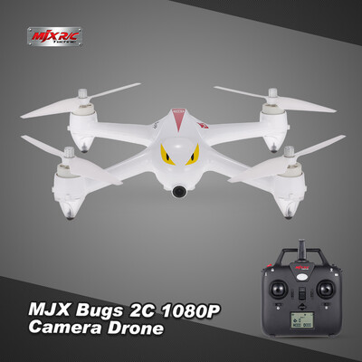 MJX Bugs 2C 1080P Camera 24G 4CH 6-Axis Gyro Brushless Quadcopter Selfie Height Hold GPS Drone
MJX Bugs 2C 1080P Camera 24G 4CH 6-Axis Gyro Brushless Quadcopter Selfie Height Hold GPS Drone