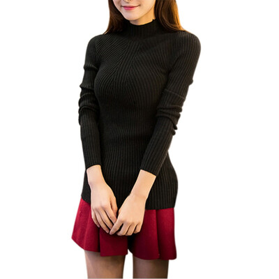 2019 Women Autumn & Winter Sweater Slim Sexy Deep O Neck Women Sweater Long Sleeve Pullovers Knitted Sweater
2019 Women Autumn & Winter Sweater Slim Sexy Deep O Neck Women Sweater Long Sleeve Pullovers Knitted Sweater