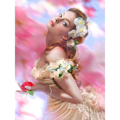 kirin show 5D DIY Diamond Painting Portrait Picture Of Rhinestone Girl Full drill Home Decor Mosaic Diamond Embroidery Flowers
kirin show 5D DIY Diamond Painting Portrait Picture Of Rhinestone Girl Full drill Home Decor Mosaic Diamond Embroidery Flowers