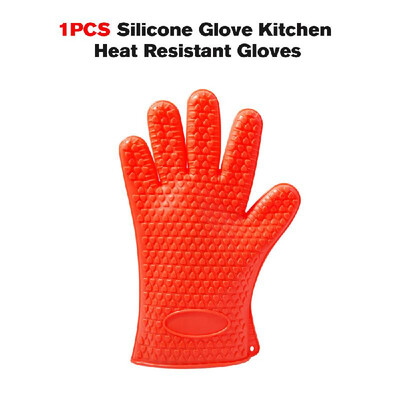 1PCS Silicone Glove Kitchen Heat Resistant Gloves Barbecue Grilling Glove High Temperature Resistant Cooking Baking BBQ Oven Glove
1PCS Silicone Glove Kitchen Heat Resistant Gloves Barbecue Grilling Glove High Temperature Resistant Cooking Baking BBQ Oven Glove