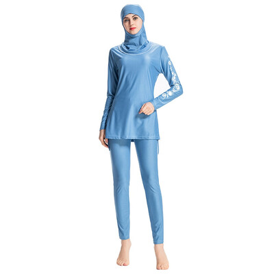 Roseonmyhand Women Muslim Bathing Suit With Cap Solid Color Swimsuit Beachwear Women Swimwear
Roseonmyhand Women Muslim Bathing Suit With Cap Solid Color Swimsuit Beachwear Women Swimwear
