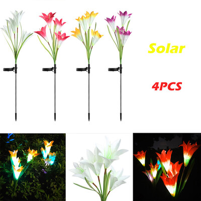 〖Follure〗Solar Power Flower Light LED Outdoor Garden Yard Path Lawn Landscape Lamp 4PCS
〖Follure〗Solar Power Flower Light LED Outdoor Garden Yard Path Lawn Landscape Lamp 4PCS