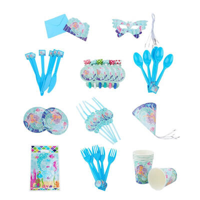 Greensen 16PCS Disposable Paper Plate Birthday Cake Knives Forks Dinnerware Set
Greensen 16PCS Disposable Paper Plate Birthday Cake Knives Forks Dinnerware Set