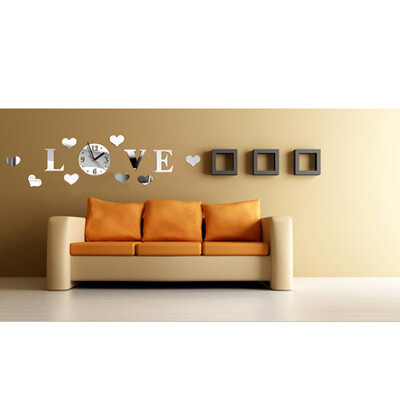 〖Follure〗Hot DIY 3D Home Modern Decoration Crystal Mirror Living Room Love Wall Clock
〖Follure〗Hot DIY 3D Home Modern Decoration Crystal Mirror Living Room Love Wall Clock