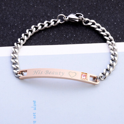 Style Concise Fashional Couples Beautiful Personality Elegant Alloy Material Bracelet
Style Concise Fashional Couples Beautiful Personality Elegant Alloy Material Bracelet