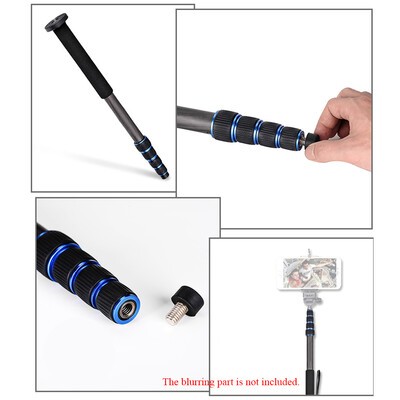 5-Section Telescopic Carbon Fiber Lightweight Photography DSLR Camera Monopod Unipod Walking Stick for Nikon Canon Pentax Olympus
5-Section Telescopic Carbon Fiber Lightweight Photography DSLR Camera Monopod Unipod Walking Stick for Nikon Canon Pentax Olympus