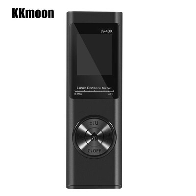 KKMOON Upgraded 40M Handheld Rangefinder Aluminium Alloy Digital Mini Distance Measuring Meter Portable USB Charging Electronic Sp
KKMOON Upgraded 40M Handheld Rangefinder Aluminium Alloy Digital Mini Distance Measuring Meter Portable USB Charging Electronic Sp