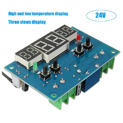 Intelligent Digital Thermostat Temperature Controller Thermometer High&Low Temperature Display
Intelligent Digital Thermostat Temperature Controller Thermometer High&Low Temperature Display