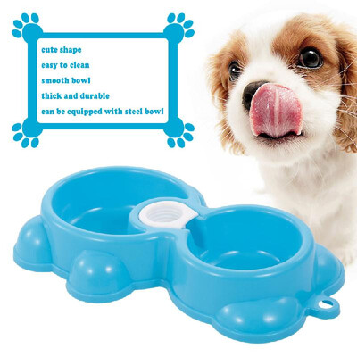 Dog Cat Food Water Bowl Pet Food Feeder Container Automatic Dog Drinking Fountain Double Bowl for Drinking&Eating
Dog Cat Food Water Bowl Pet Food Feeder Container Automatic Dog Drinking Fountain Double Bowl for Drinking&Eating