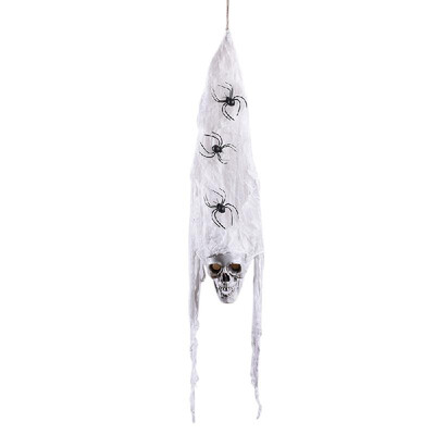 Scary Hanging Ghosts Haunted Halloween Decorative Prop Hanging Spider Skull with Red Flashing Eyes
Scary Hanging Ghosts Haunted Halloween Decorative Prop Hanging Spider Skull with Red Flashing Eyes