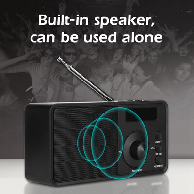 Greensen Outdoor Portable Bluetooth Wireless Speaker FM Digital Display Radio DAB DAB
Greensen Outdoor Portable Bluetooth Wireless Speaker FM Digital Display Radio DAB DAB
