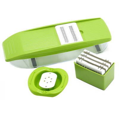 Multifunctional Vegetable Fruit Slicer Set Potato Shredder with Storage Container Kitchen Accessories
Multifunctional Vegetable Fruit Slicer Set Potato Shredder with Storage Container Kitchen Accessories