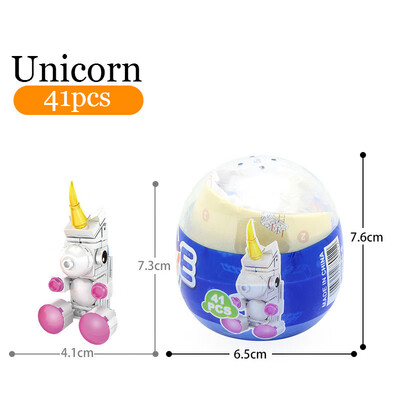 Animal Egg Twisting Series Dog Rooster Rhinoceros Dinosaur Tiger&Rabbit Assembly Building Block Childrens Toys
Animal Egg Twisting Series Dog Rooster Rhinoceros Dinosaur Tiger&Rabbit Assembly Building Block Childrens Toys
