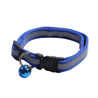 Reflective Nylon Pet Buckle Collar with bell for Small Dogs&Kittens Pet Safe Travel Necessity
Reflective Nylon Pet Buckle Collar with bell for Small Dogs&Kittens Pet Safe Travel Necessity