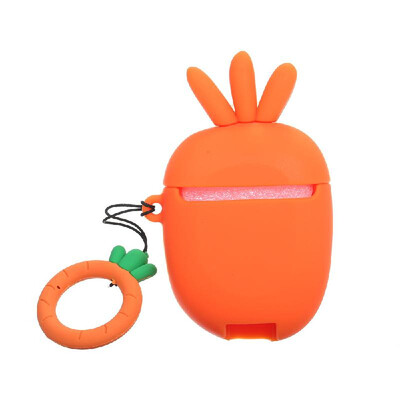 Portable Cute Cartoon 3D Fruit Series Carrot Clamshell-Type Earphone Sleeve For 12 Generation Rechargeable Airpods
Portable Cute Cartoon 3D Fruit Series Carrot Clamshell-Type Earphone Sleeve For 12 Generation Rechargeable Airpods