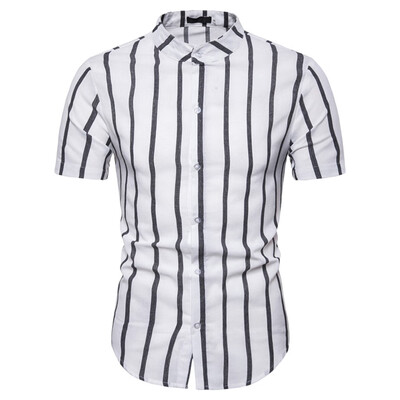 Toponeto Men Casual Summer Striped Print Button Short Sleeve Hawaiian T-Shirt Top Blouses
Toponeto Men Casual Summer Striped Print Button Short Sleeve Hawaiian T-Shirt Top Blouses