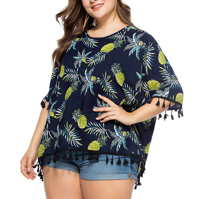 Starmoon Women Swimsuit Beach Cover Up Shirt Plus Size Bathing Suit Pinted Blouse Tops
Starmoon Women Swimsuit Beach Cover Up Shirt Plus Size Bathing Suit Pinted Blouse Tops
