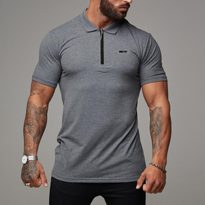 Toponeto Mens Summer New Style Fashion Sports Fitness Collar Short Sleeves Blouse Top
Toponeto Mens Summer New Style Fashion Sports Fitness Collar Short Sleeves Blouse Top
