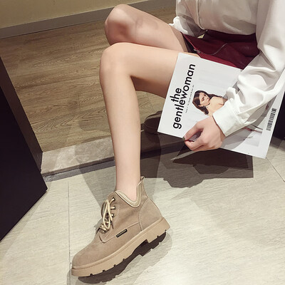 Handsome Martin Boots British Wind Round Head Tied Flat Bottom Shoes Grinding Machine Boots
Handsome Martin Boots British Wind Round Head Tied Flat Bottom Shoes Grinding Machine Boots