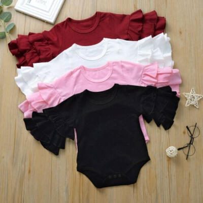 Newborn Infant Baby Girl Clothes Layers Ruffle Long Sleeve Romper Cotton Outfit
Newborn Infant Baby Girl Clothes Layers Ruffle Long Sleeve Romper Cotton Outfit